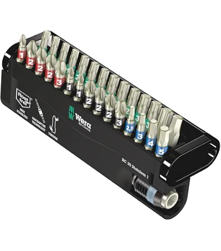 Wera 3840/1 TS Bits – Innensechskant-Bit Aus Edelstahl, 5,5 X 25 Mm, Für Präzises Schrauben (Artikel 5071077001)