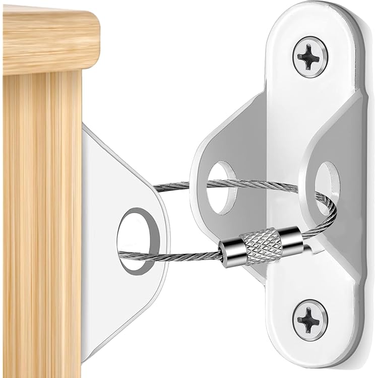 Sangles De Meubles 16 Pièces, Sangles De Meubles Sangle Murale De Sécurité Anti-basculement Blanche, Support Mural Pour Meubles Pour Tests D'enfants Et Protection Pour Animaux De Compagnie