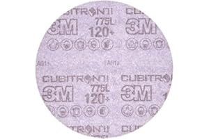 3M 86821 Cubitron II Hookit Filmscheibe 775L, 120+, ungelocht, 150 mm (50-er Pack)