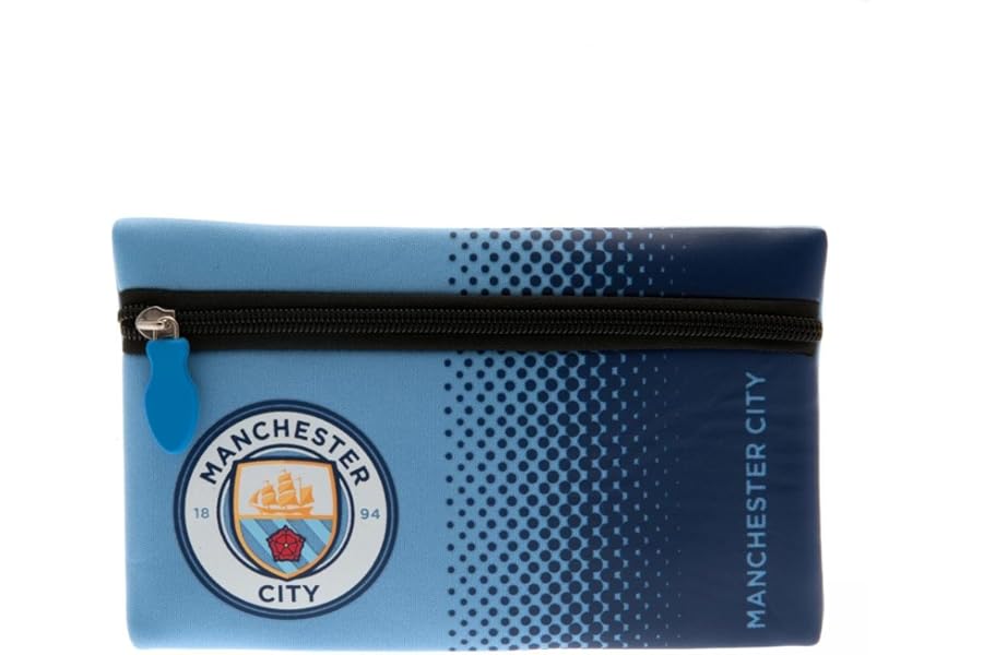Man City Fade Design Pencil Case New Crest