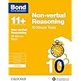 Bond 11+: Non-verbal Reasoning 10 Minute Tests: 7-8 years