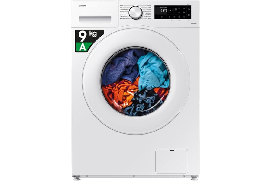 Samsung Washing Machine Crystal Clean WW90CGC04DTEET Freestanding, 9 kg, Wifi, Ecobubble, Steam, Front load, 60l x 85h x 55p cm
