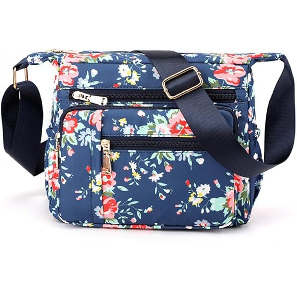 Womens Multi-Pocket Casual Crossbody Handbags Waterproof
