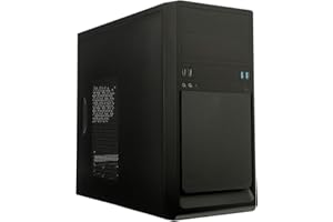 UNYKAch Caja de Ordenador Micro ATX UK6023 U3 con Fuente ATX de 500W, 7 Bahías y 2 x USB 2.0 2 x USB 3.0
