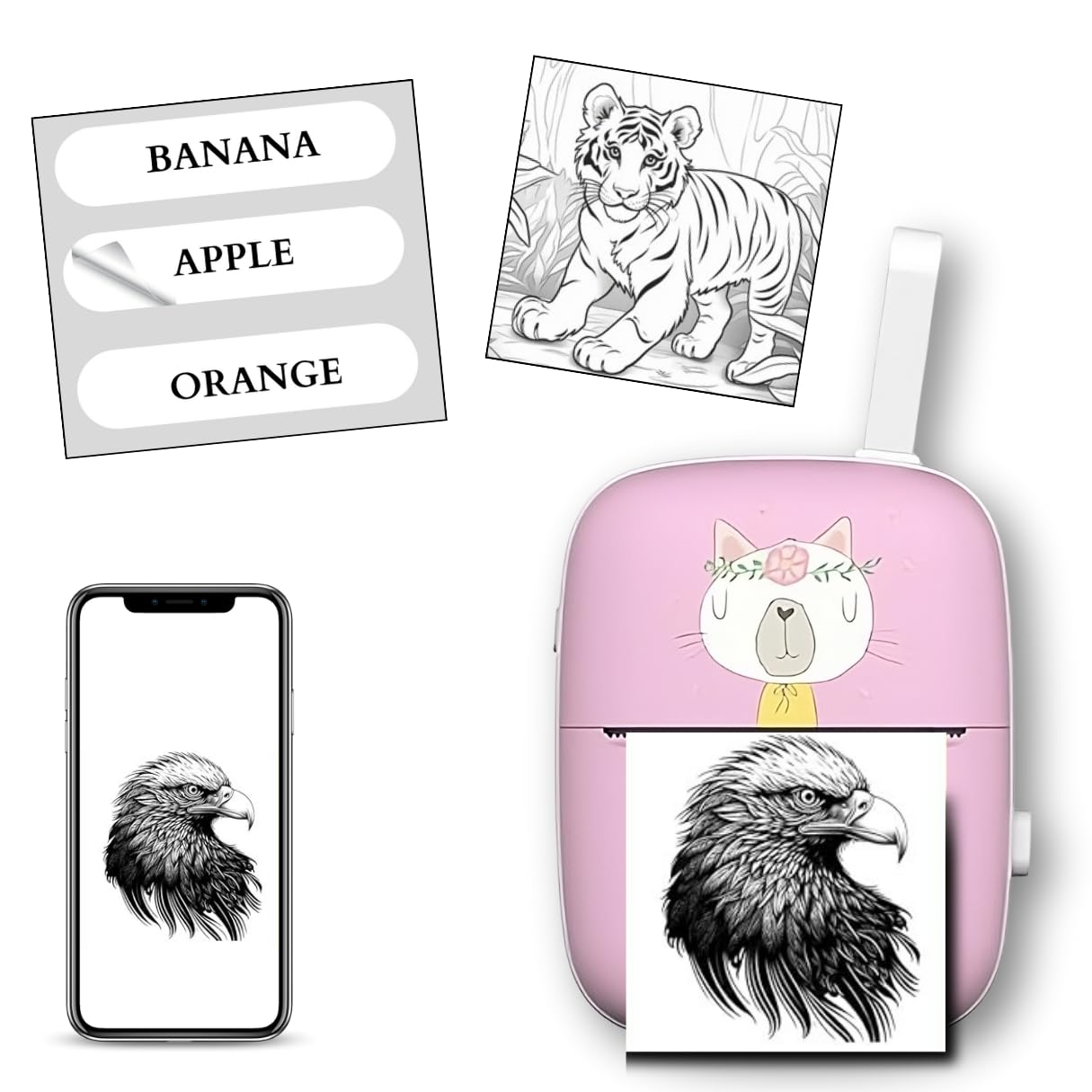 SEZNIK Mini Printer Review: Inkless, Portable Bluetooth Printer for All Devices