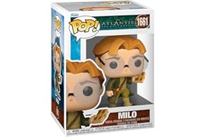 Funko Pop! Disney: Atlantis The Lost Empire - Milo Thatch - kolekcjonerska figurka winylowa - pomysł na prezent, oficjalny towar - zabawki dla dzieci i dorosłych - fanów muzyki