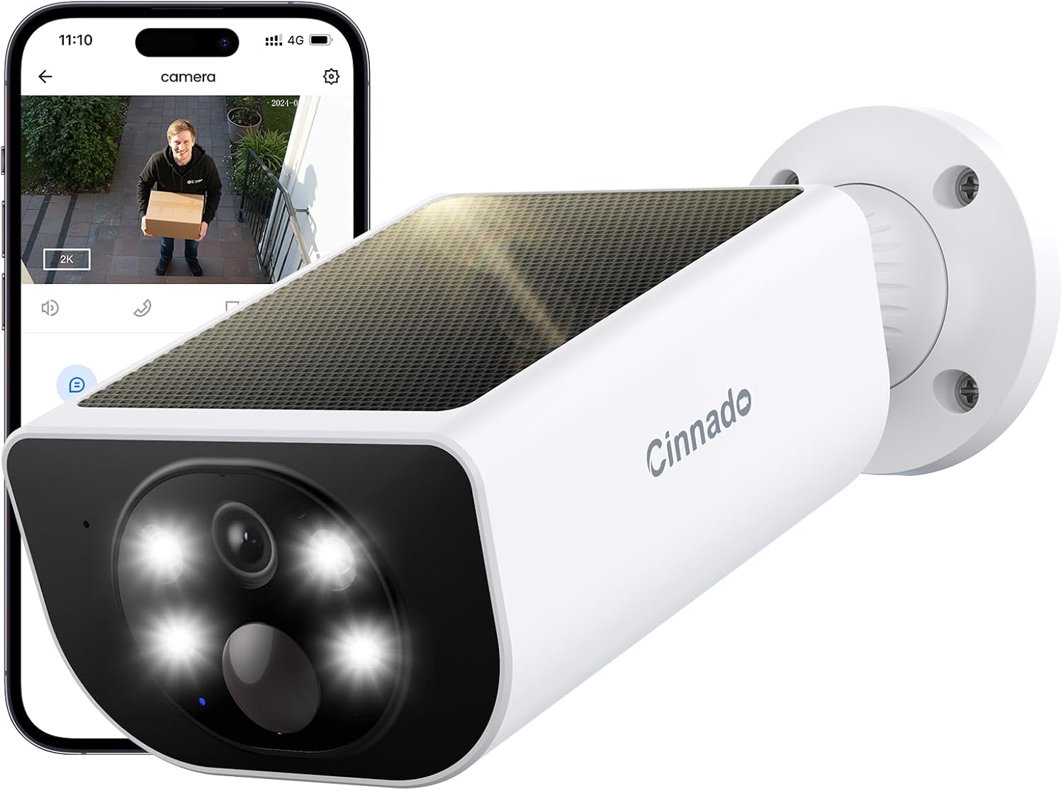 Test Complet & Analyse de Fiabilité : Cinnado 2K 3MP Camera Surveillance WiFi Exter