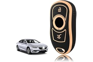 TOOMUME Etui na kluczyki z termoplastycznego poliuretanu (TPU), etui na kluczyki samochodowe z 3 przyciskami, pasuje do Opel Vauxhall, Insignia, B, Astra K, Corsa, E, Zafira, C, Meriva, B, Buick