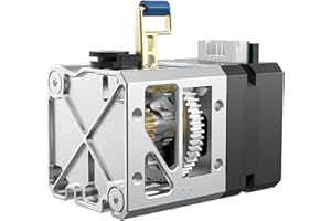 BIGTREETECH BIQU H2 V2X Direct Drive Estrusore con motore, tutto il metallo CNC Machining Extruder, Lightweight, Dual Gear, per Voron 2.4, Ratrig, Ender-3 V2 3D Printer