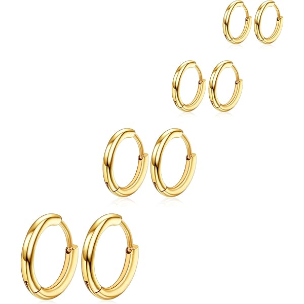 Hypoallergenic earrings flat back kid - België Hypoallergenic earrings flat back kid - België
