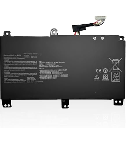 BLESYS C31N1714 Battery for Asus Zenbook Flip 14 UX461FA UX461FN UX461UA UX461UN UX461F UX461U Laptop C31PqCH 0B200-02750100 3ICP4/91/91 0B200-027500 00000 11.5 cm. 5 V, 57 Wh