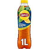 Lipton Lemon Flavored Iced Tea, Zero Sugar, Low Calorie, 1 Litre Bottle