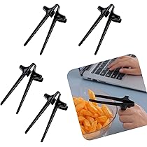 Bacchette Per Snack Isnack - Riutilizzabili Per Giocatori, Per Mangiar Patatine Senza Sporcarsi - Foto 4