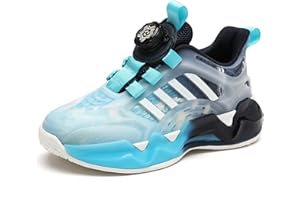 ACosySch Chaussures de Sport à Boucle pivotante pour Enfants et Adolescents, Chaussures de randonnée, Chaussures de Course, Chaussures de Basket-Ball, Chaussures Junior 27-39