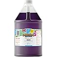 Hawaiian Shaved Ice Grape Syrup - Nut Soy Dairy Free - Flavor Fluffy & Crunchy Snow Cone Ice - Shelf Stable - Makes 64 Servings - 1 Gallon