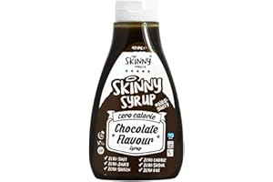 The Skinny Food Co. Skinny Syrup Diet Zero Calorie Zero Carbs Zero Sugar Zero Fats, Smooth Chocolate