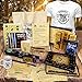 Produktbild Harry Potter personalisiert Geschenkset, Zauberstab T-Shirt Schreibfeder Verpackung zulassungsschreiben Die perfekte Weihnachten oder Geburtstag Geschenk