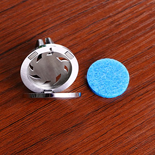 Vicloon Désodorisant de Voiture,Désodorisant d'automobile Diffuseur d'huile Essentielle Aromathérapie,Diffuseur d'huile de Voiture,Bureau,Pièce ou Autres Lieux Intérieurs (B)