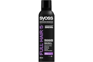 Syoss Mousse coiffante Full Hair 5 – Fixation Ultra Forte – Épaisseur 4–250 ml