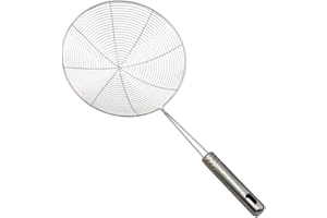 Hotaluyt Solide araignée Passoire Skimmer Louche Ustensile de Cuisine en Acier Inoxydable Outil Frites Poisson ustensiles Frying