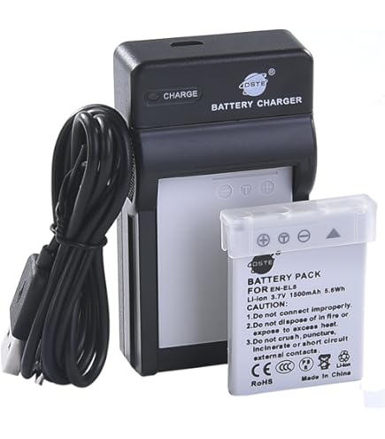 Batterie EN-EL8 900mAh Pour Nikon Coolpix S6, S51c - Générique - Neuf