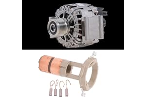 Leapiture Alternatore Set Spazzole Alternatore Anello Di Scorrimento Spazzole Kit Di Riparazione Generatore 230090 Sostituzione Per Valeo
