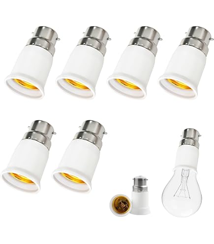3 Stück E27 Auf B22 Adapter – Lampensockel-Adapter Von Schraub- Auf Bajonett-Fassung