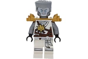 LEGO Ninjago Minifigurka Zane w szatie honorowej z zbroją na ramię i mieczami (Dzień Pamięci)