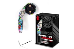 CNCLOL Support de guidon pour Bryton Rider, support de vélo pour Bryton Rider 10 15 20 100 310 320 410 420 530 750 450 GPS Cycloordinateur Support.