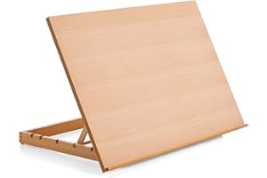 COLART A2 Workstation Danube für Keilrahmen, bis 49 cm höhe, höhenverstellbar, Abmessung 75 x 50 x 49cm