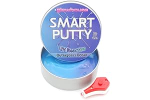 The Glowhouse Mastic Intelligent à Changement de Couleur réactif aux UV ((Outrageous Ocean))