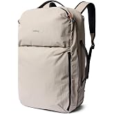 Bellroy Lite Travel Pack 38L, Large Travel Backpack - Ash | 38L Large Cabin Backpack with Laptop Sleeve, Internal Storage Mod