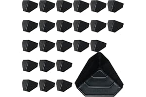 MEETOOT Rahmen-Eckenschutz, 24 Stück, 50 x 50 x 48 mm. 20,3 cm Karton-Verpackungs-Eckenschutz, 50 Typen, Handarbeit, Verpackung, Kunststoffschutz für Express-Box-Verpackungen