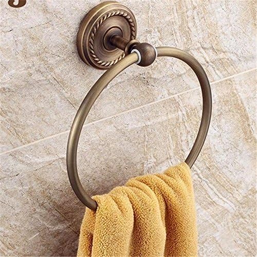 DYF Bathroom Suit Antique Brass Hardware Pendant Towel Bar Soap Box,Towel ring