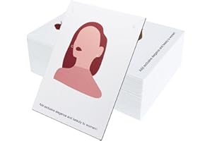 ETERSPR 100 Pcs Tarjetas de Exhibición Collar Pendiente, Tarjeta de Exhibición Joyas Papel Cuché, Tarjetas de Exhibición de Collar, Patrón al Azar, para Exhibición Joyería(Blanco)