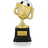 Zelaro Trophy with Engraving of Desired Text | Football Trophy | Trophies Children's Birthday | Funny Cup as a Gift for Child