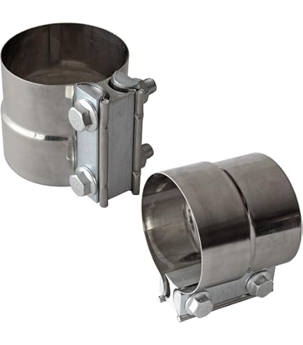 15 Inch Long Universal Tailpipe Tip Universal 5" Inlet 6" Outlet 15" Long Stainless Steel Exhaust Tip For Trucks & Cars - Angled Cut, Rolled Edge, Bolt-On Installation 5 Inch 6 Outlet Pipe - View #10