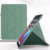 Coverzone iPad Air 11 M4 i&ccedil;in Kılıf A2902 11 in&ccedil; (2026) Kalem Koyma B&ouml;lmeli, Stand Olan, Uyku Modlu Silikon Arka Y&uuml;zey Suni D