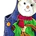 ZOEREA Baby Boy Girl Dungarees Jeans Jumpsuit Bear Animal Overalls Frederik NB SO DNM WR Jumpsuit Boys Jean Body Igor Quality Clothing Children Dungarees-stone Washed Breeches Breeches Blue Toddler