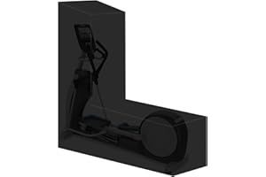 AZATEMGO Funda para Bicicleta Elíptica Cubierta Impermeable Funda de máquina elíptica Protección crosstrainer Funda de bicicleta estática