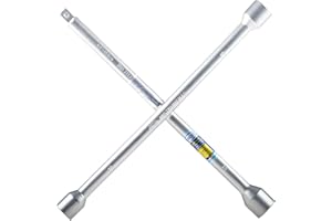 alca® Universal Radkreuzschlüssel 17, 19, 21, 22 mm, Radmutternschlüssel, Reifenwechsel, Radwechsel