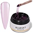 Bluesky Builder Gel For Nails and Nail Extensions, Nail Strengthener and Nail Repair, Soak Off – Soft Clear Pink, 15 ml (Requires Curing Under LED UV Lamp)