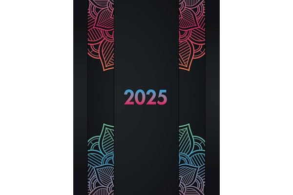 Agenda Journalier 2025 Professionnel: Planificateur Grand Format A4 | 1 Page Par Jour avec Heure | 12 Mois du 1er janvier au 31 décembre