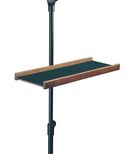 Leggio Musicale Stagg MUS-ARM 1 - Nero, Agganciabile, Pannello Traforato, Regolabile, Per Studio E Scuola - Foto 2