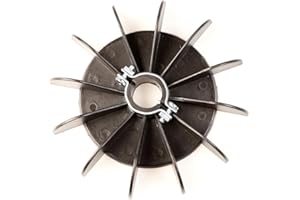 AMEG MOTORPARTS PALES DE VENTILATEUR POUR MOTEURS ÉLECTRIQUES DIAM. EXTÉRIEUR=142MM FORAGE=19MM HAUTEUR=28MM