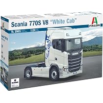 Kit Modèle Camion Italeri Scania R730 V8 Black Amber 1:24 - Maquette à Monter - Peinture Incluse