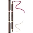 Studio 10 Lip Perfecting Plumping Liner - Achieve Fuller-Looking Lips with Precise Definition and Soft Shaping Duel-Ended Lip Pencil - Long Lasting Lip Liner For Mature Skin