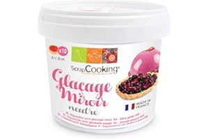 SCRAPCOOKING Preparación para glaseado espejo 220 g