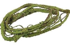 Emours - Rama flexible de decoración para terrario de lagarto, rana, serpientes y más reptiles, pequeño, 100 cm de largo