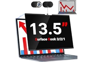ZOEGAA Filtro Privacy da 13.5 pollici per Surface, Schermo Protettivo Magnetico Rimovibile per Surface BOOK 2/3